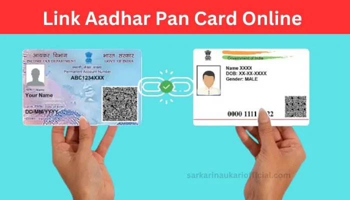 Link Aadhar Pan Card Online
