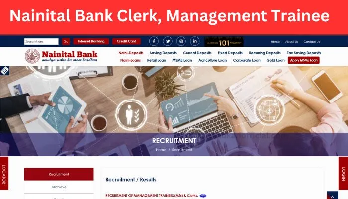 Nainital Bank Clerk, Management Trainee Recruitment 2023